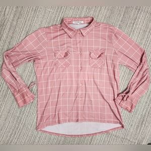 SOLD Lynn Ryan Long Sleeve Pink Top
